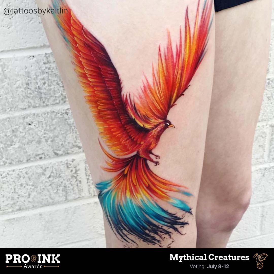 Mythical Creatures by @tattoosbykaitlin