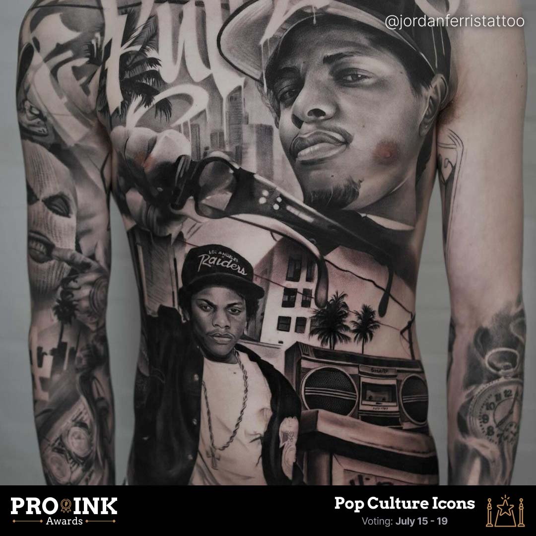 Pop Culture Icons by @jordanferristattoo