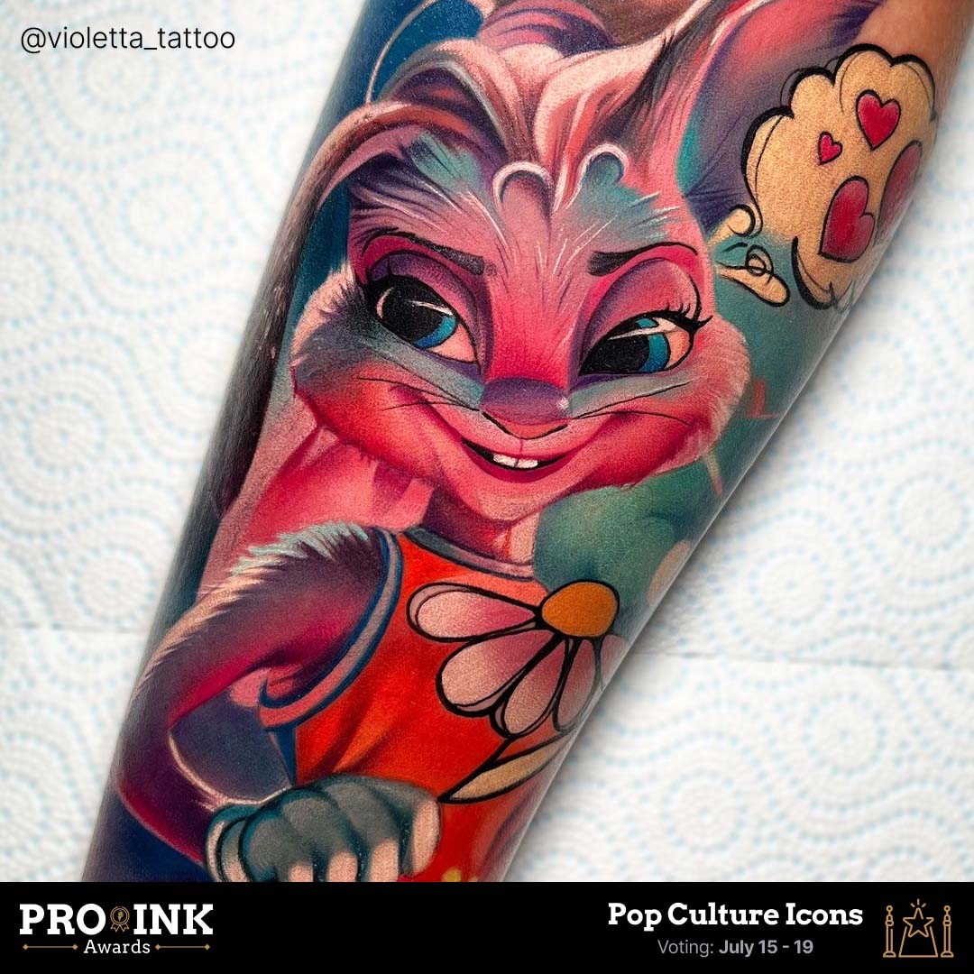 Pop Culture Icons by @violetta_tattoo