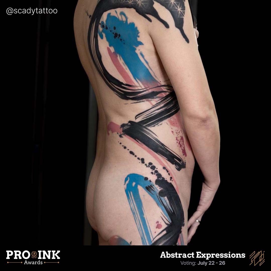 Abstract Expressions by @scadytattoo