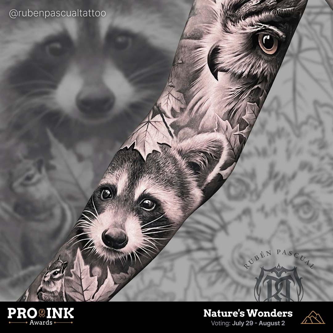 Nature's Wonders by @rubenpascualtattoo