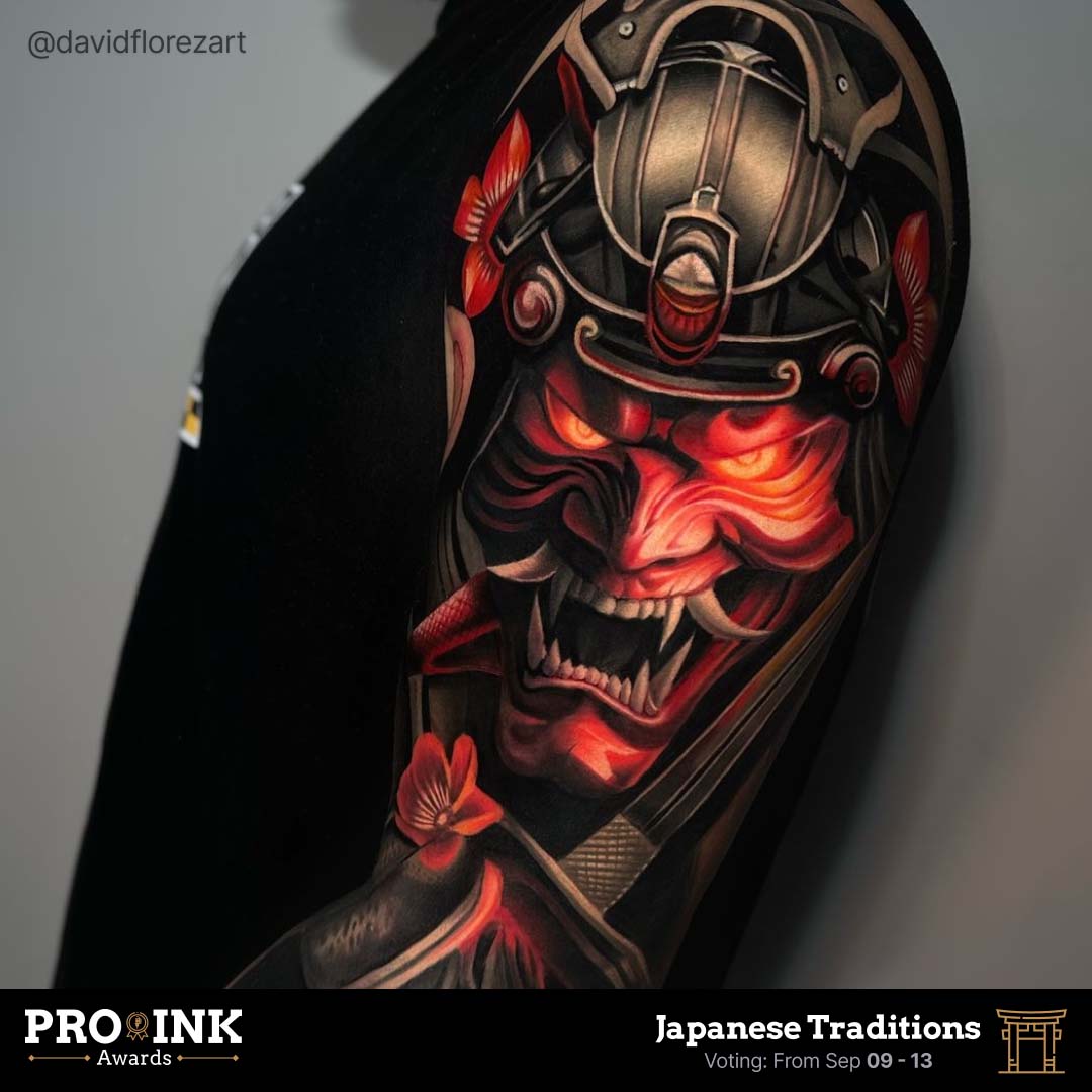 Japanese Traditions by @davidflorezart