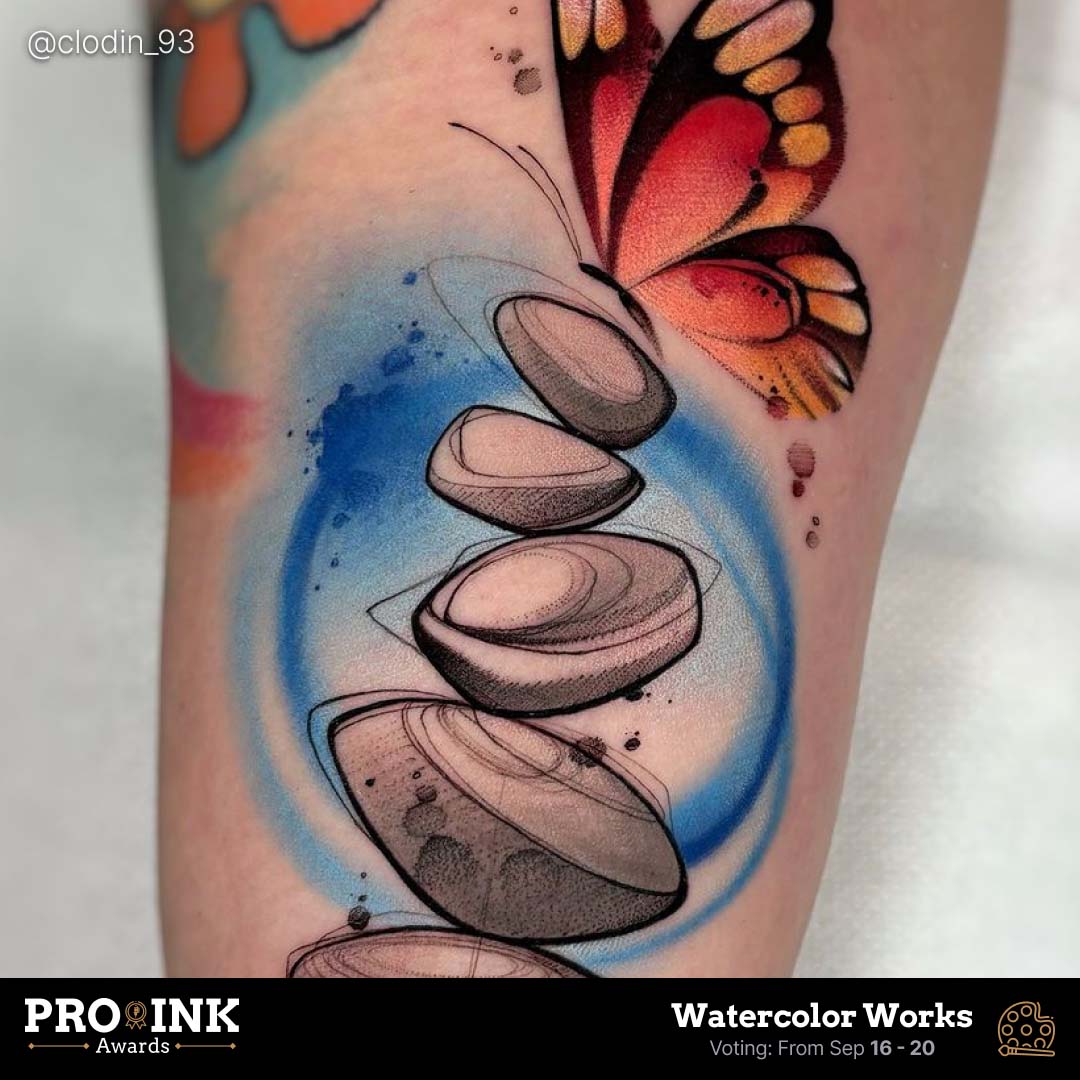 Watercolor Works by @clodin_93