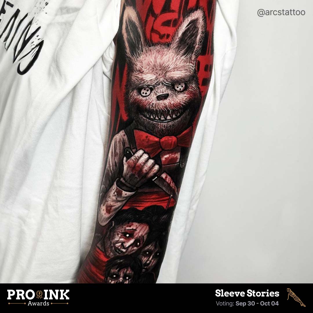 Sleeve Stories by @arcstattoo