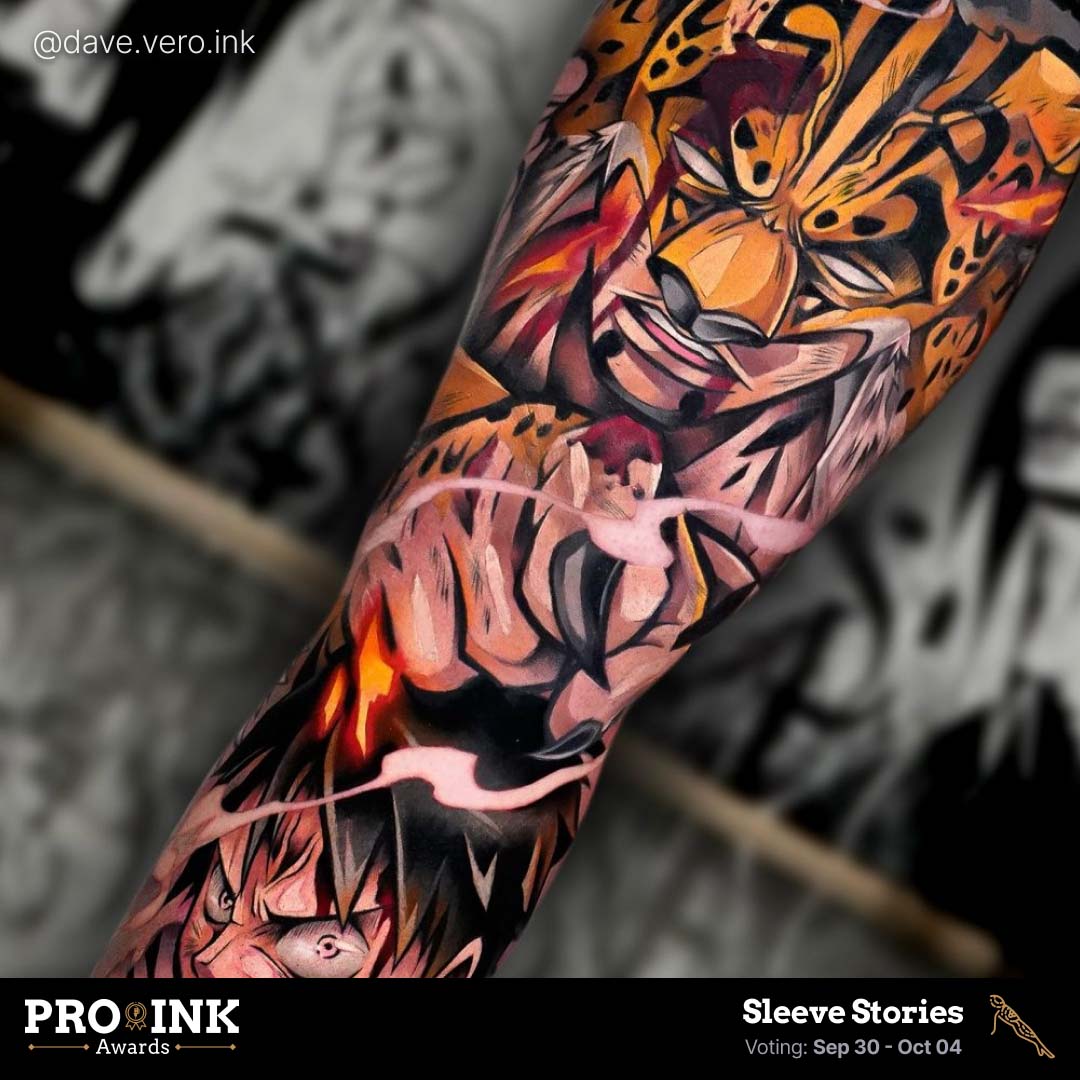 Sleeve Stories by @dave.vero.ink