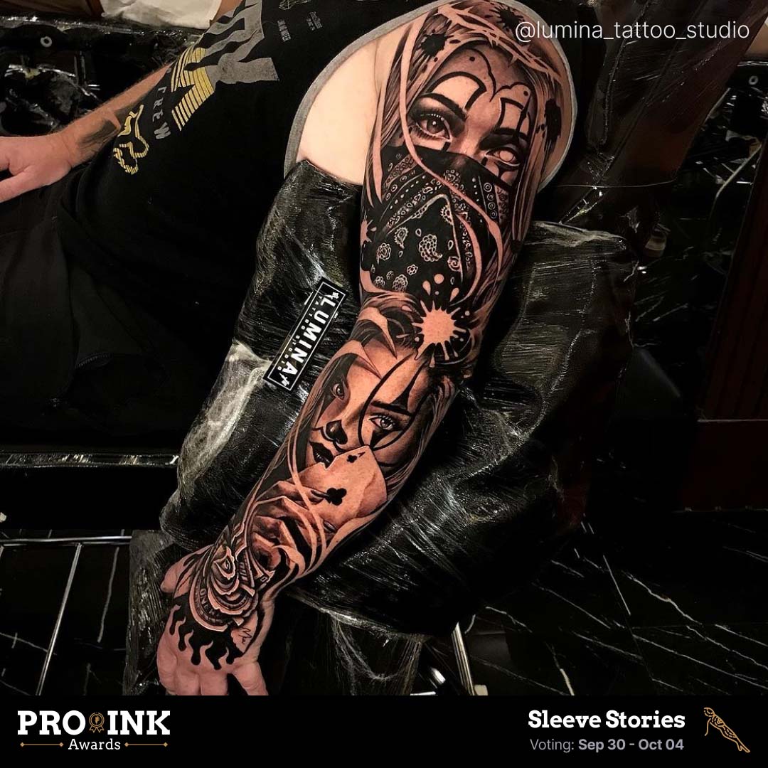 Sleeve Stories by @lumina_tattoo_studio