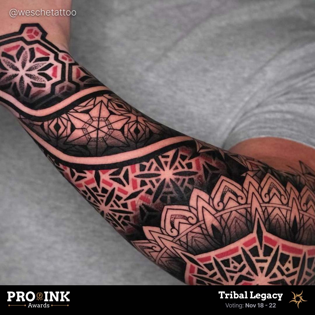 Tribal Legacy by @weschetattoo
