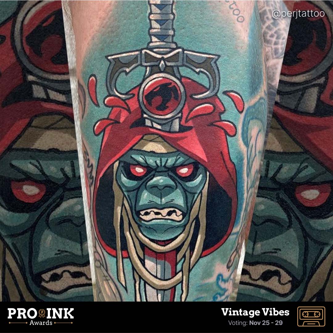 Vintage Vibes by @perjtattoo