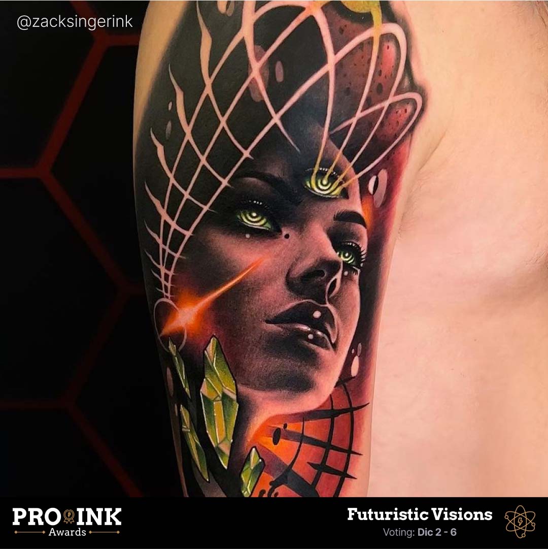 Futuristic Visions by @zacksingerink