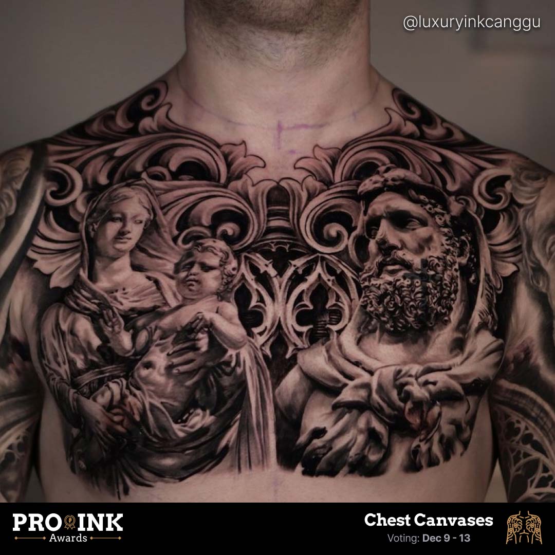 Chest Canvases by @luxuryinkcanggu