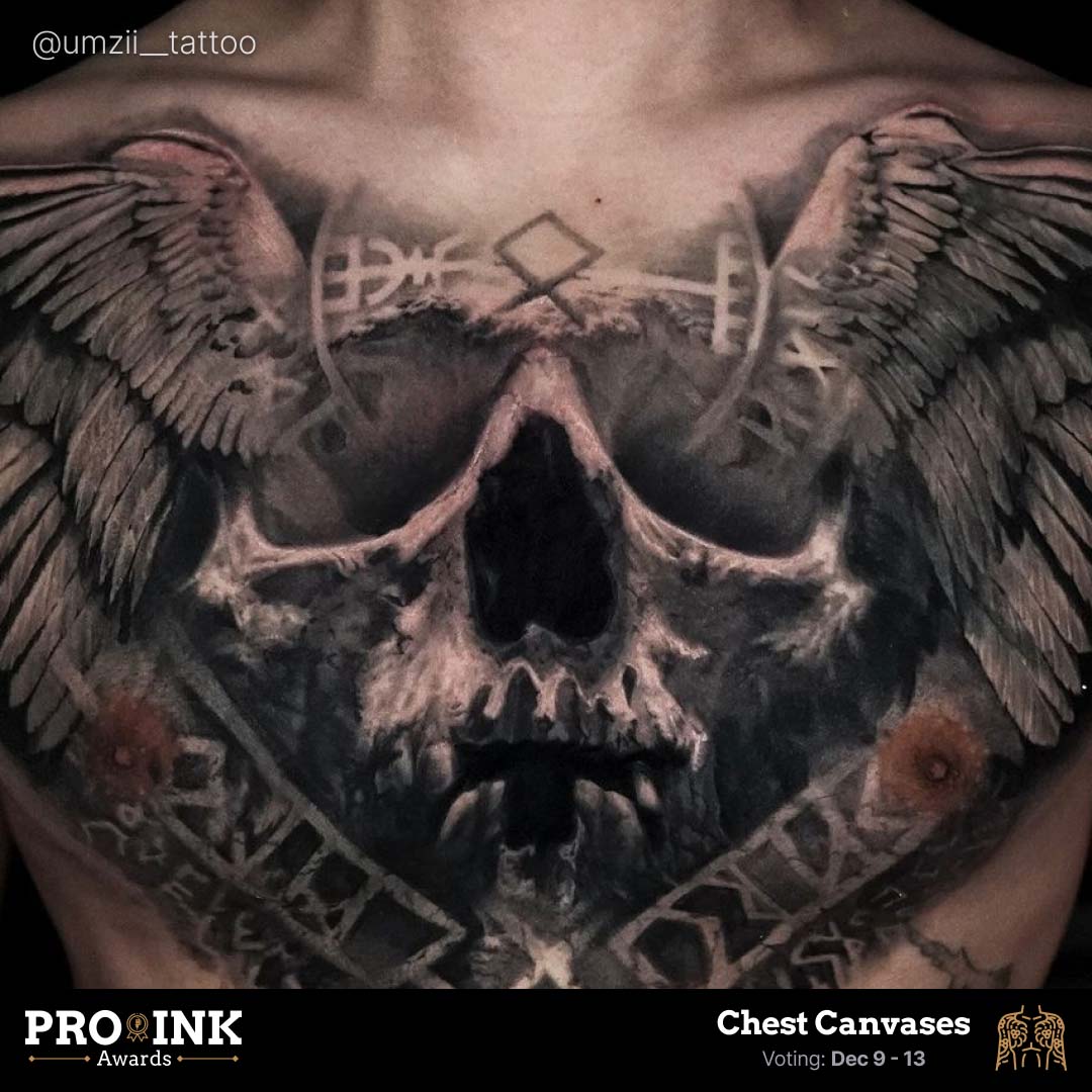Chest Canvases by @umzii__tattoo