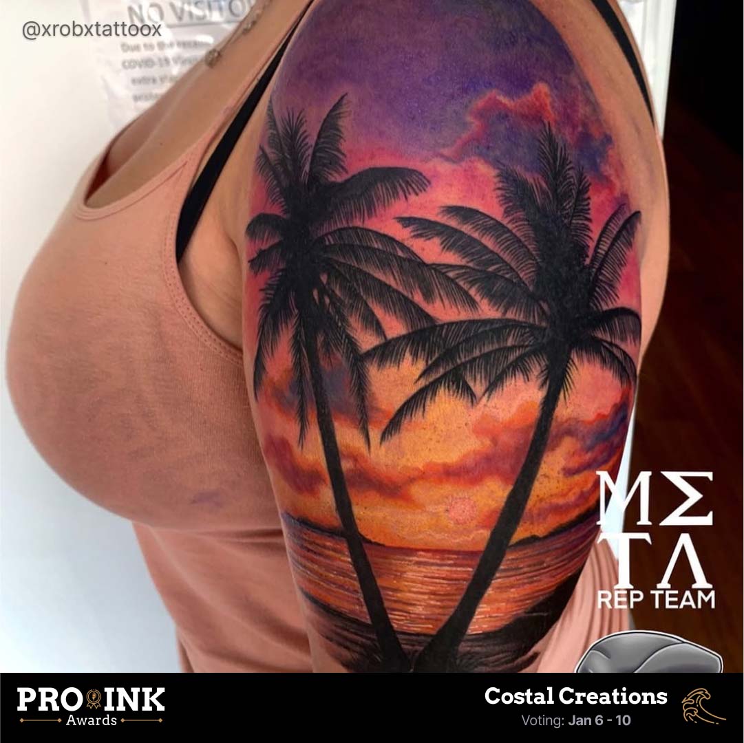 Coastal Creations by @xrobxtattoox