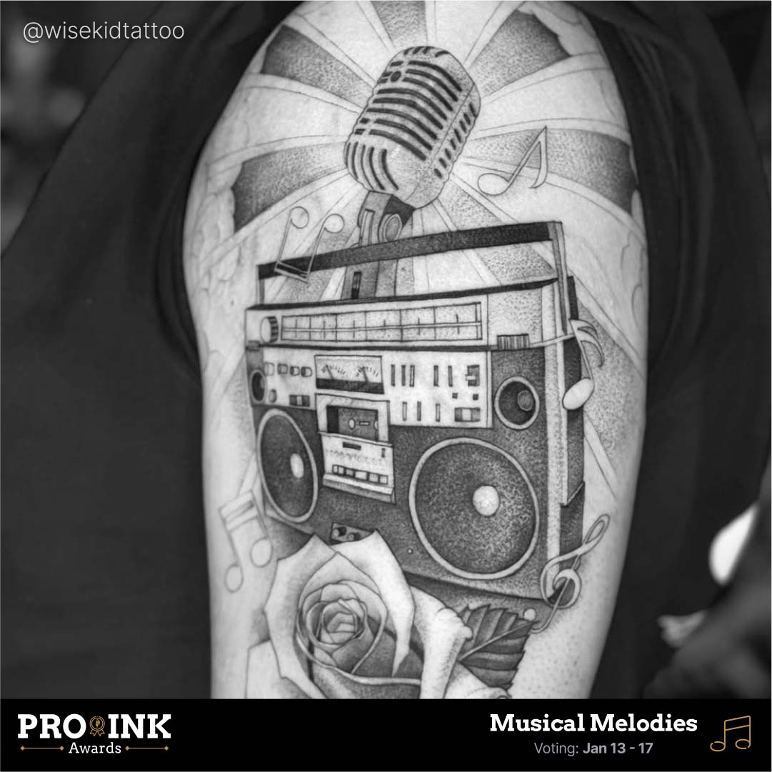 Musical Melodies by @wisekidtattoo