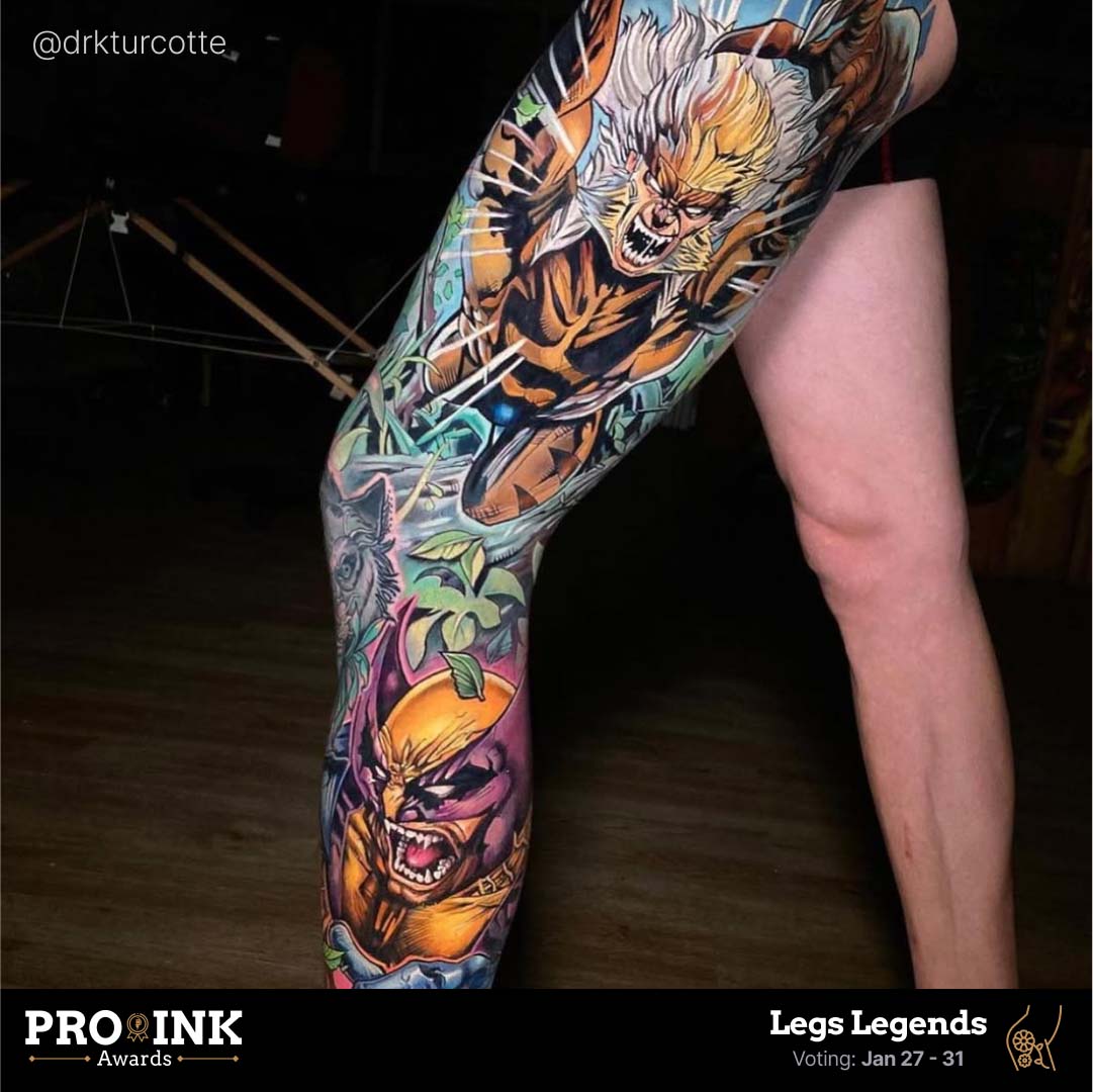 Leg Legends by @drkturcotte